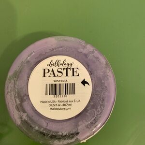 Chalk Couture Purple Gilding Paste Design